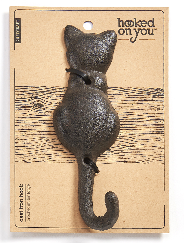 Cat Hook, Cast Iron Cat Tail Coat Hook, Gift for Cat Lover, Kitten Wall  Hook -  Canada
